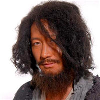 乞丐的头像图片