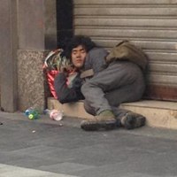 乞丐的头像图片