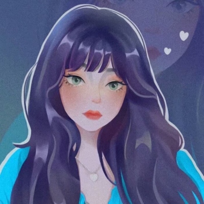 超美的女生头像手绘