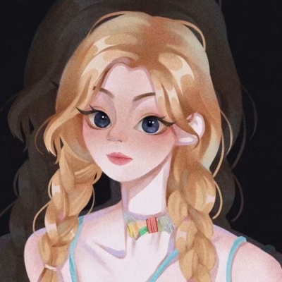 超美的女生头像手绘