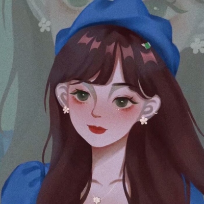超美的女生头像手绘