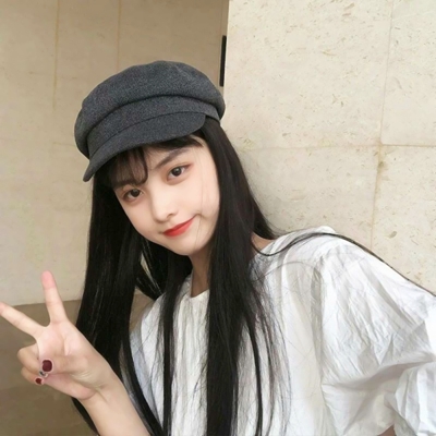 2025戴帽头像女最新版的图片