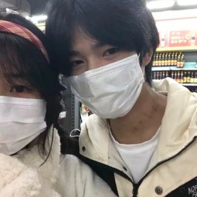 独一无二的真人情头高清一左一右
