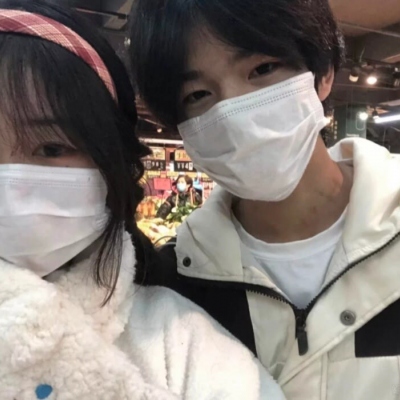 独一无二的真人情头高清一左一右