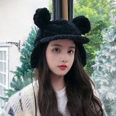 2025戴帽头像女最新版的图片
