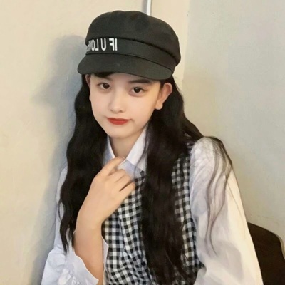 2025戴帽头像女最新版的图片