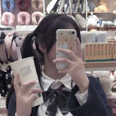 高颜值女头像手机遮脸霸气高清图片