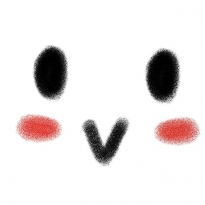 表情可爱呆萌头像简笔画手绘图片