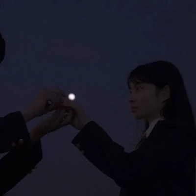 情头2025新款一左一右真人仙气图片
