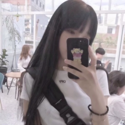 高颜值女头像手机遮脸霸气高清图片