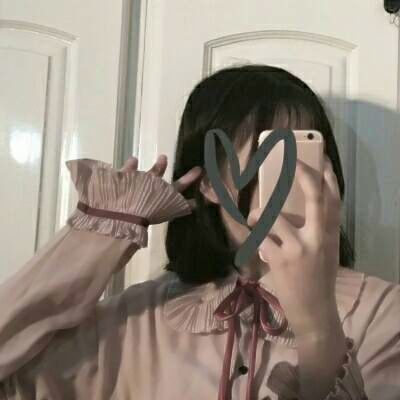 高颜值女头像手机遮脸霸气高清图片