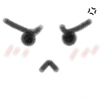 表情可爱呆萌头像简笔画手绘图片
