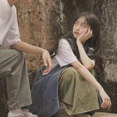 情侣头像真人超甜小众高级双人图片