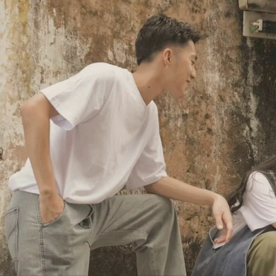 情侣头像真人超甜小众高级双人图片
