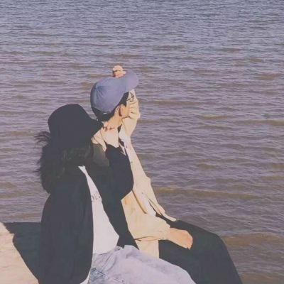 情侣头像真人超甜小众高级双人图片