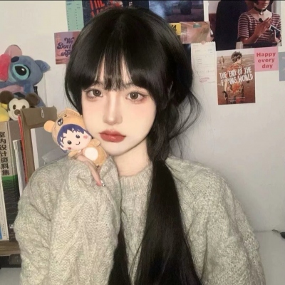 小众ins甜美干净女头高清图片