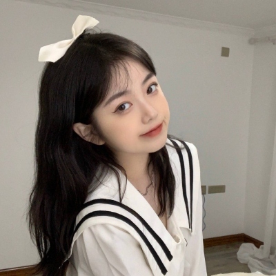 小众ins甜美干净女头高清图片