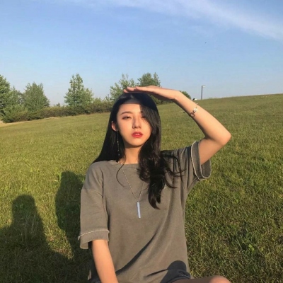 甜甜酷酷的真人情头图片