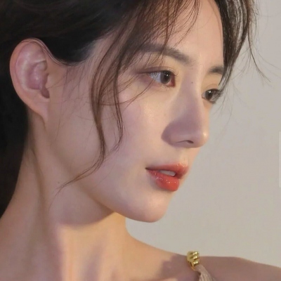 小众ins甜美干净女头高清图片