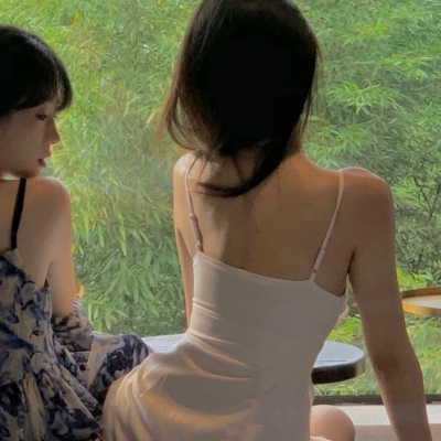 真人女头ins风闺蜜头像图片