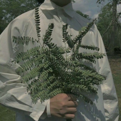 男生遮脸帅气头像