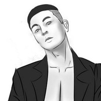 男生帅气寸头动漫头像