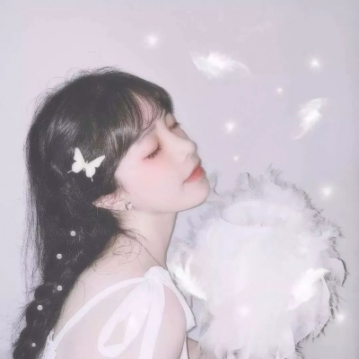 滤镜仙气飘飘的女生头像图片
