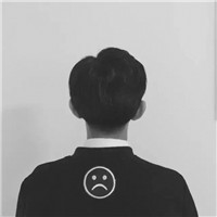 男生头像图片帅气黑白背影图片