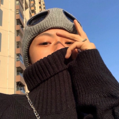 ins真人酷帅男头