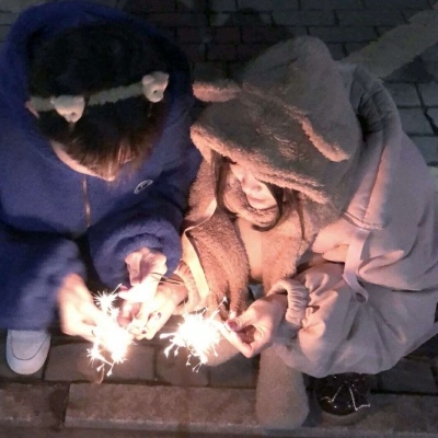 ins风小众优质真人情头高清图片