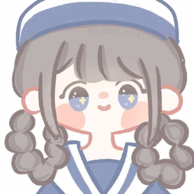 可爱卡通头像萌女孩高清图片