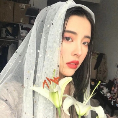 女生微信头像文艺唯美婚纱高清图片