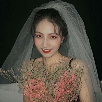微信头像女单人婚纱照片
