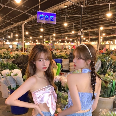 绝版罕见关系好的闺蜜头像图片