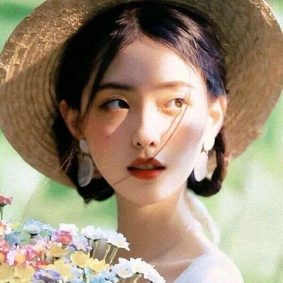微信真人清新女生头像图片