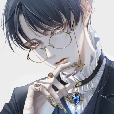绅士头像男动漫头像