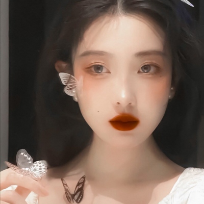 ins风超仙气闺蜜头像图片
