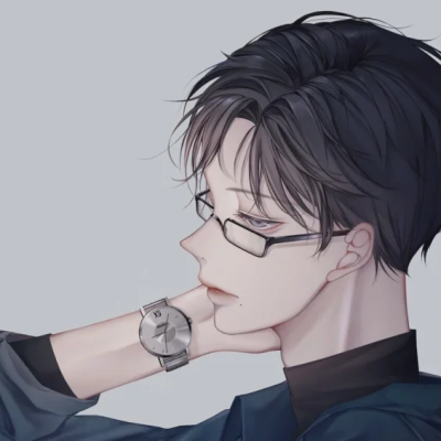 绅士头像男动漫头像