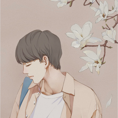 男手绘高清头像