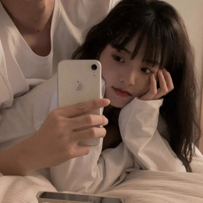 丧系情侣头像真人一左一右高清图片