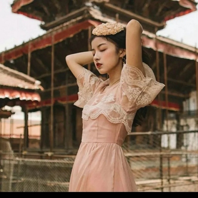 微信真人清新女生头像图片