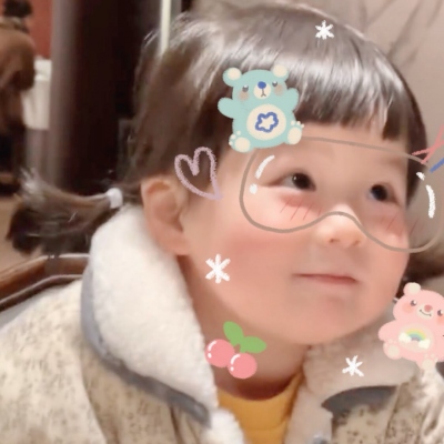 呆萌可爱小女生头像