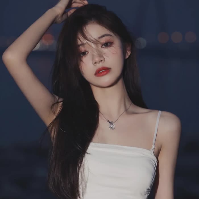 性感伤感遗憾长发女生头像图片