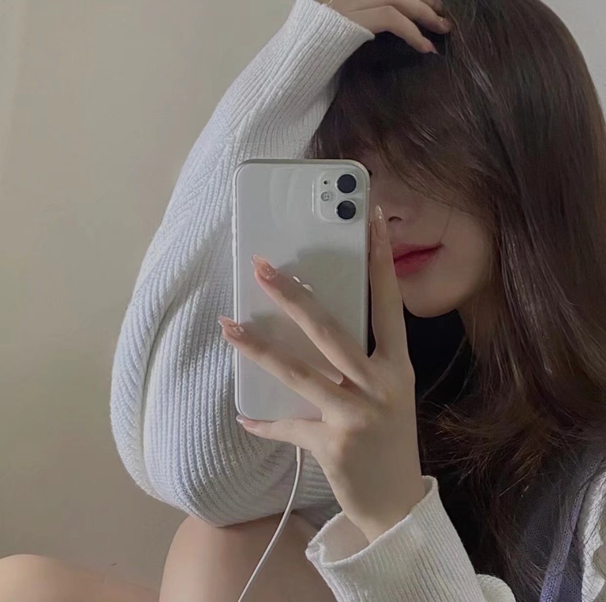 女生头像真人丧系伤感高冷图片