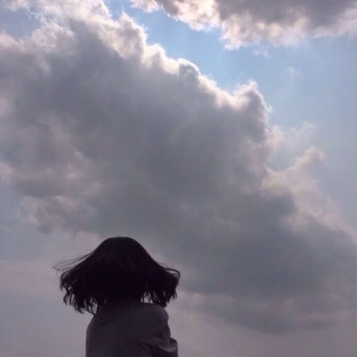 女生背影头像唯美意境图片
