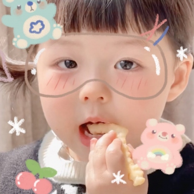 呆萌可爱小女生头像