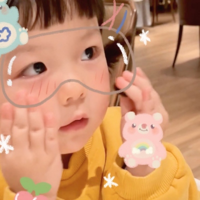 呆萌可爱小女生头像