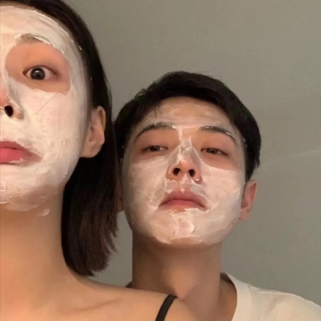 真人一人一半恩爱cp头像