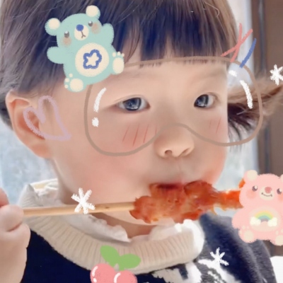 呆萌可爱小女生头像