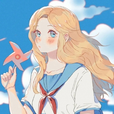 文艺清新女头像唯美动漫高清图片